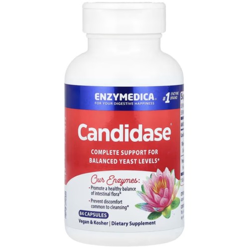 Enzymedica, Candidase, 84 капсулы